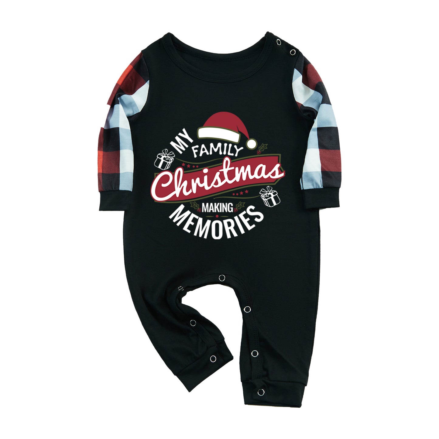 FunoSoul Christmas Pajamas for Family Christmas Pjs Family Pjs Matching Sets With Pocket
