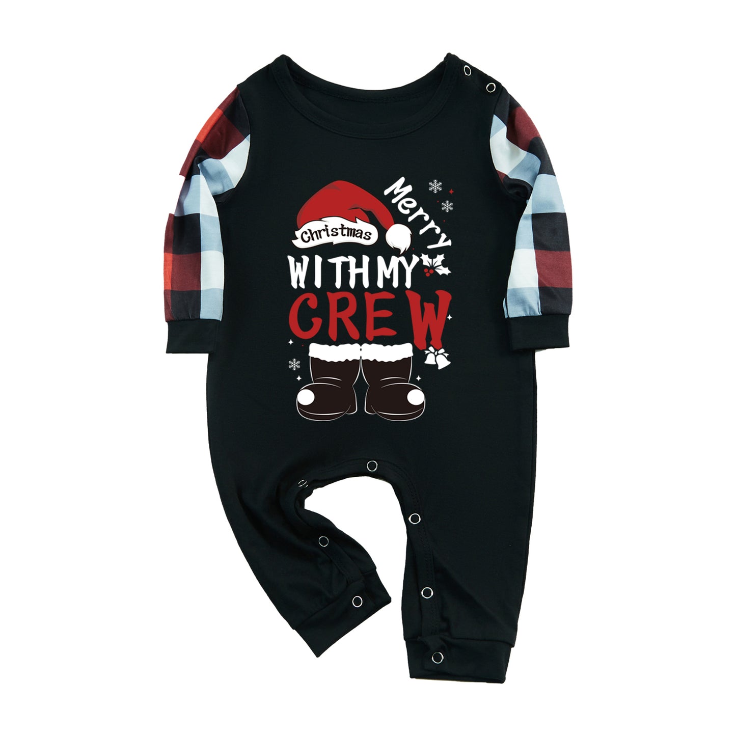 FunoSoul Christmas Pajamas for Family Christmas Pjs Family Pjs Matching Sets With Pocket