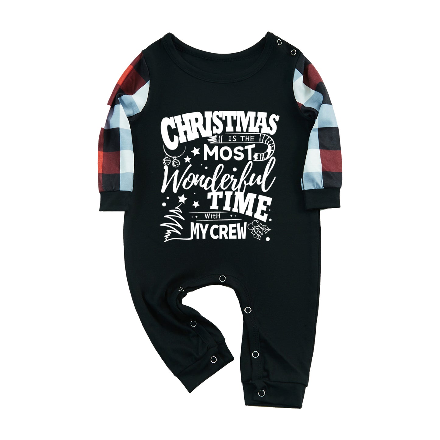 FunoSoul Christmas Pajamas for Family Christmas Pjs Family Pjs Matching Sets With Pocket