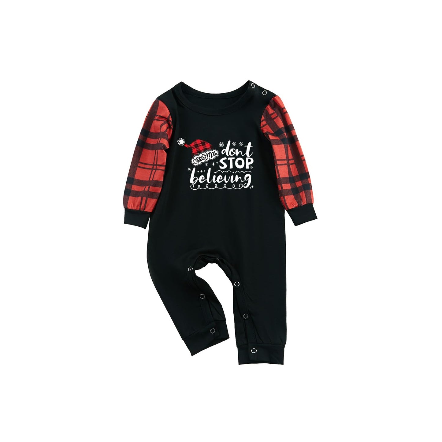 FunoSoul Christmas Pajamas for Family Christmas Pjs Family Pjs Matching Sets With Pocket
