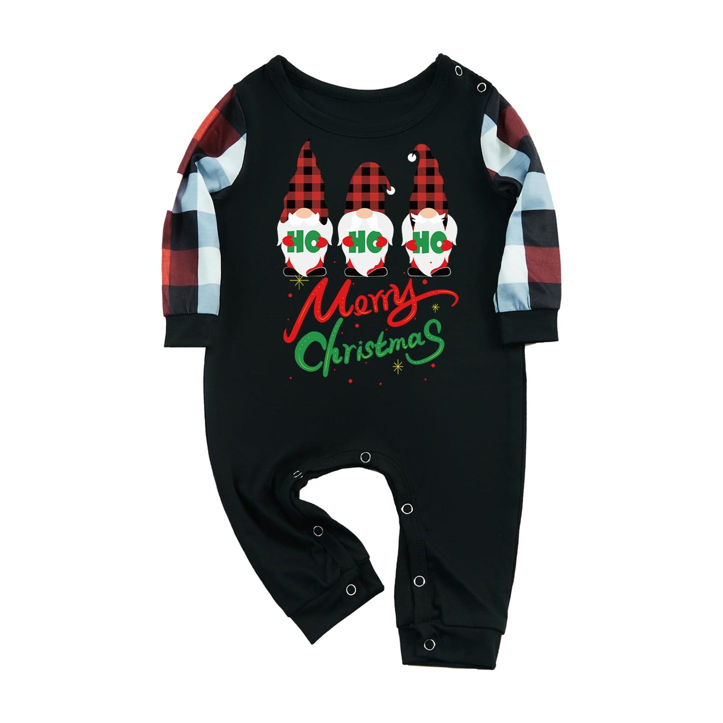 FunoSoul Christmas Pajamas for Family Christmas Pjs Family Pjs Matching Sets With Pocket