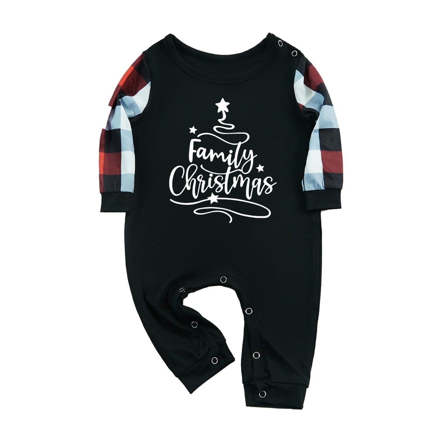 FunoSoul Christmas Pajamas for Family Christmas Pjs Family Pjs Matching Sets With Pocket