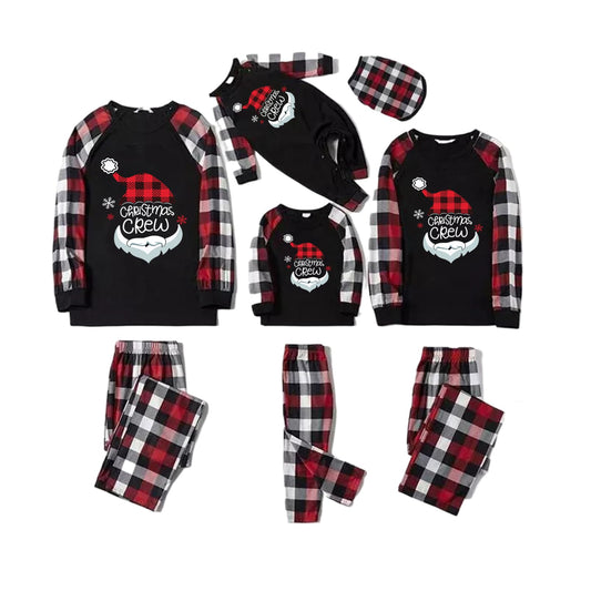 FunoSoul Christmas Pajamas for Family Christmas Pjs Family Pjs Matching Sets With Pocket