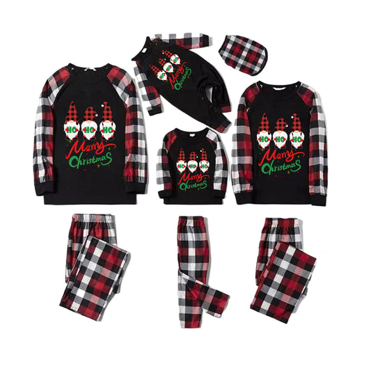 FunoSoul Christmas Pajamas for Family Christmas Pjs Family Pjs Matching Sets With Pocket
