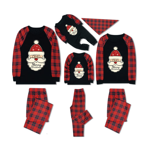 FunoSoul Christmas Pajamas for Family Christmas Pjs Family Pjs Matching Sets With Pocket