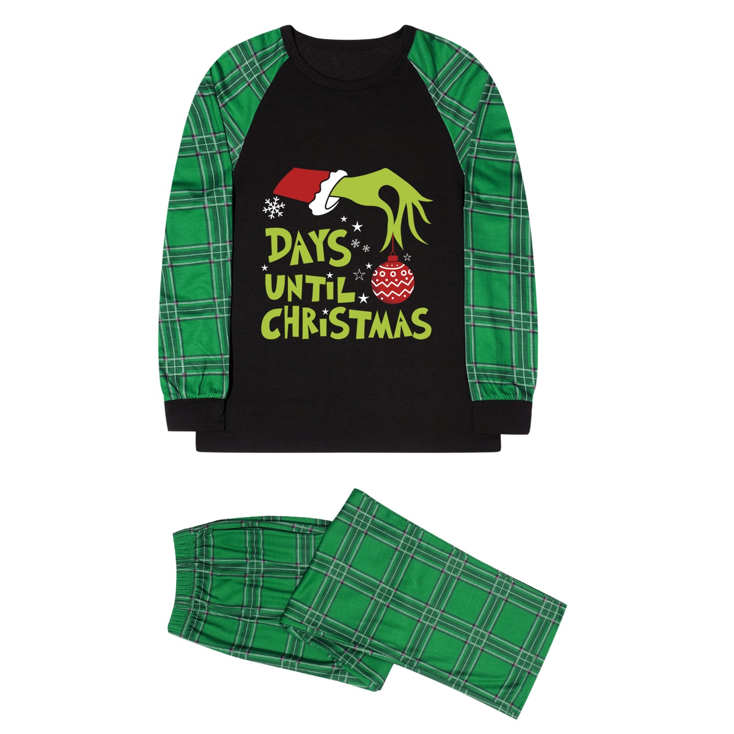 FunoSoul Christmas Pajamas for Family Christmas Pjs Family Pjs Matching Sets With Pocket
