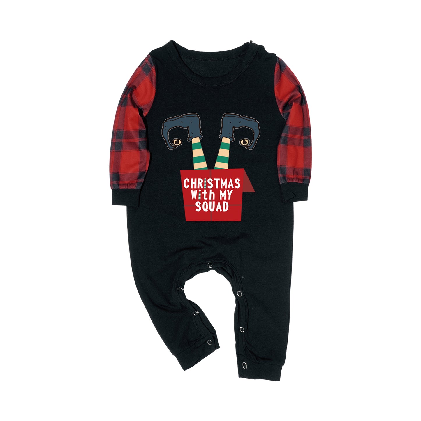 FunoSoul Christmas Pajamas for Family Christmas Pjs Family Pjs Matching Sets With Pocket