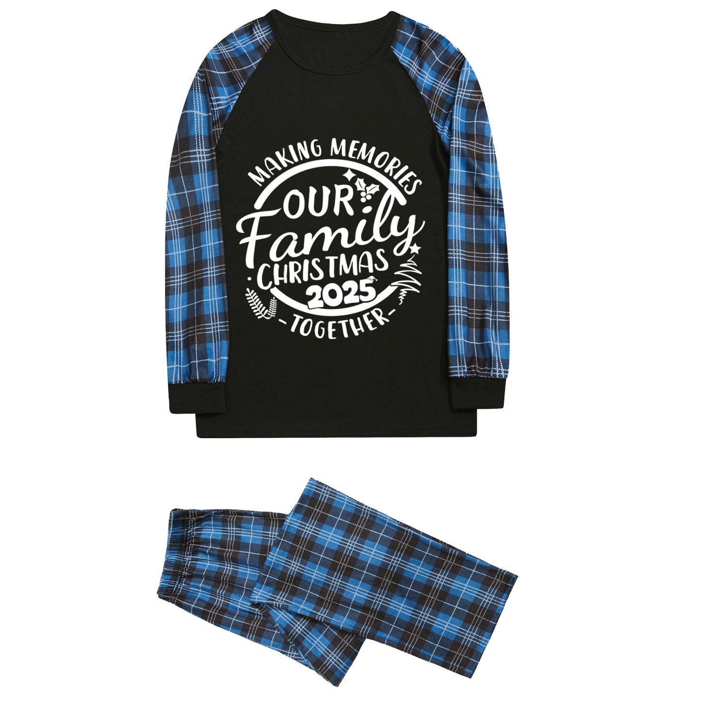 FunoSoul Christmas Pajamas for Family Christmas Pjs Family Pjs Matching Sets With Pocket