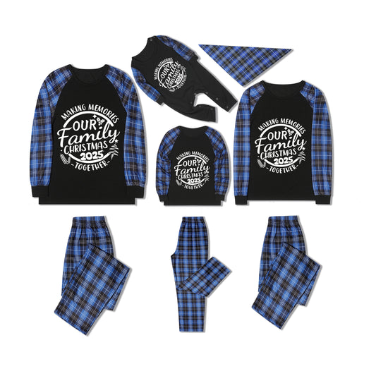 FunoSoul Christmas Pajamas for Family Christmas Pjs Family Pjs Matching Sets With Pocket