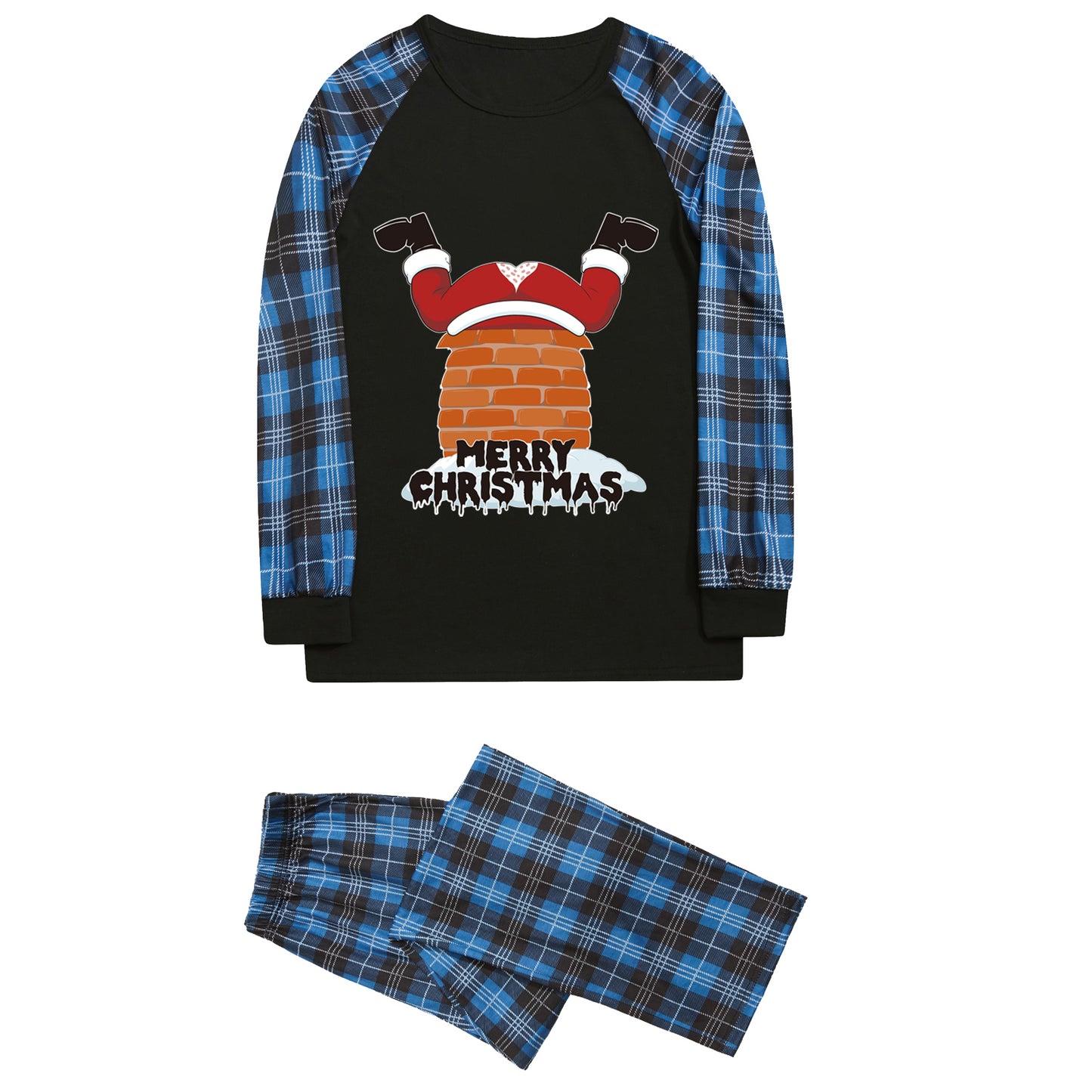 FunoSoul Christmas Pajamas for Family Christmas Pjs Family Pjs Matching Sets With Pocket